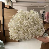 Vente flash : Boule de fleurs artificielles en soie blanche de 50/60/70/80 cm pour arrangements floraux de mariage, centre de table, décoration