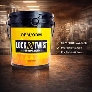 เจลจัดแต่งทรงผมแห้งเร็ว Salon Private Label สำหรับถักเปียและเกลียวผม  ขนาด 64 ออนซ์ สำหรับดูแลผมถักเปียแบบมืออาชีพ - Product Image 3