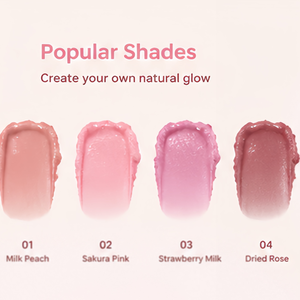 Rubor Líquido Pastel Transparente con Brillo, Resistente al Agua, para Maquillaje de Fiesta, Crea un Atmósfera Seductora, Rubor Puro, Cosméticos OEM ODM - Product Image 2