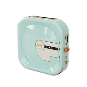 Reproductor de CD Portátil Transparente Estilo Cyberpunk con Altavoz Integrado, Entrada AUX y Batería Recargable para Hogar, Estudiantes y Viajes - Product Image 2