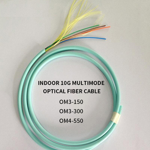Cable de Fibra Óptica Multimodo para Interiores OM3 OM4 50/125um GJFJV con Cubierta Ajustada de Hilo de Aramida y Chaqueta de PVC para Centros de Datos 10G - Product Image 3