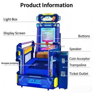 Machine de jeu vidéo d'arcade de saut spatial, équipement de jeu à monnayeur, équipement de divertissement pour enfants - Product Image 2