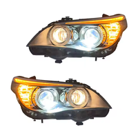 Phare LED automatique pour BMW Série 5 E60 2003-2010, ensemble de phares, feux de jour LED, accessoires de voiture