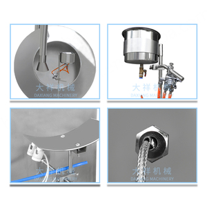 เครื่องรีดฟิล์มเคลือบลูกอมอบแห้งด้วยการฉีดพ่นน้ำตาล BYC-1250 - Product Image 5