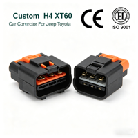 Connecteurs Électriques Automobiles Marque JXTY, Connecteurs de Faisceau de Câbles en Plastique Personnalisés H4 XT60 pour Voiture Jeep, pour OEM