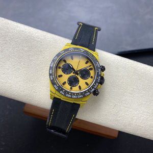 นาฬิกากลไกอัตโนมัติคาร์บอนไฟเบอร์สำหรับผู้ชายน้ำหนักเบาพิเศษเคลื่อนไหว50กรัม4130พลังงานสำรองหรูหรา - Product Image 3