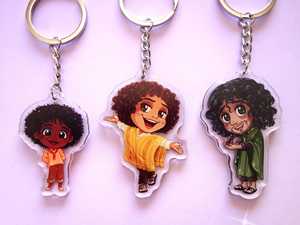 OEM ODM Présentoirs et Breloques en acrylique, thèmes Héros et Princes (Aladdin, Éric, Li Shang, la Bête, Naveen, Flynn Rider), Cadeaux mignons - Product Image 6