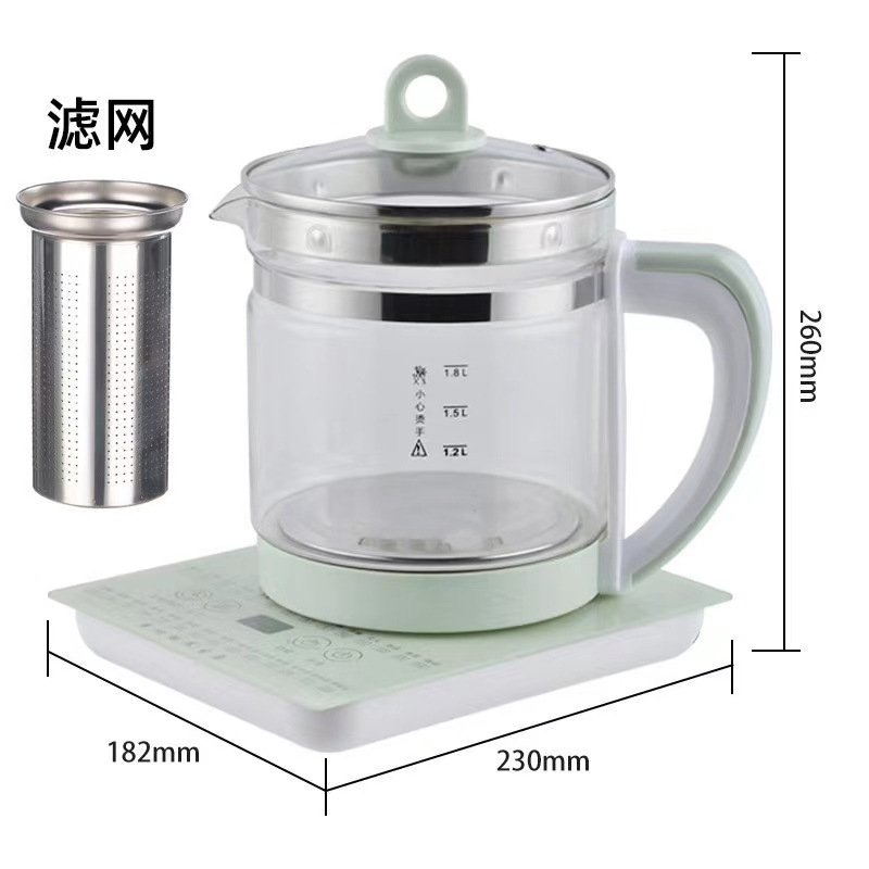 Green health pot with touch screen and filter