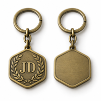 Porte-clés personnalisé avec emblème initial héritage, logo de marque, souvenir promotionnel, cadeau en gros, fournisseur, fabricant