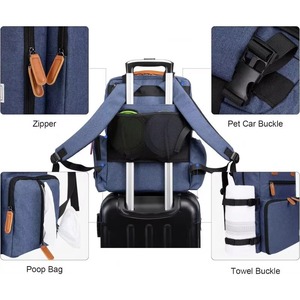 Free sample <b>Cat</b> Dog <b>Carriers</b> <b>Soft</b>-Sided, Pet Travel <b>Carrier</b> for Small <b>Cats</b> Dogs Under to15lbs, <b>Soft</b>-Solid Collapsible <b>Carrier</b> - Product Image 5