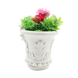Vaso Decorativo a Forma di Angioletto in Resina da 8 Pollici, Statua di Angioletto per Giardino, Balcone, Vaso per Piante Succulente - Product Image 4