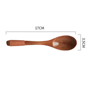 Articoli per la tavola di Legno Cucchiaio di Bambù Cucina Utensile Da Cucina Strumento Zuppa Cucchiaino Ristorazione Manico Lungo Cucchiai di Legno Per I Bambini - Product Image 5