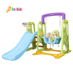 Feelkids <span class=keywords><strong>bambini</strong></span> di plastica per <span class=keywords><strong>bambini</strong></span> parco giochi all'aperto altalena e scivolo - Product Image 5
