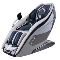 Fauteuil de massage corporel de luxe à commande vocale entièrement automatique, intelligent, électrique, avec télécommande, musical, à brancher, directement de l'usine