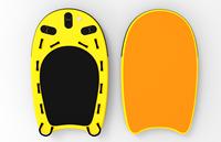 Équipement de sauvetage professionnel pour sauveteurs marins, traîneau de sauvetage gonflable pour jet ski, planche de sauvetage portable