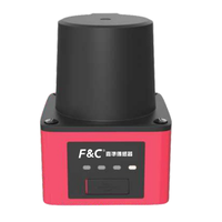 Nouveauté Capteur optique IP67 haute précision Distance de détection 6m Lidar Scanner 270 ° Capteur photoélectrique de sécurité industrielle