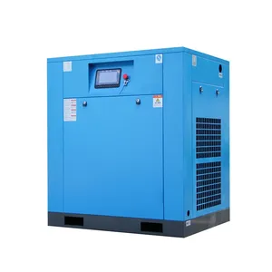 Permanent Magnet Variable Frequency Screw Air Compressor 22KW Industrial Large Air Compressor Air Pump