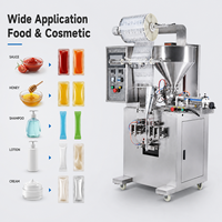 Machine d'emballage verticale de sachets pour le marché brésilien de détergents liquides