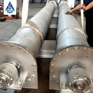 Nouvel équipement de convoyage <span class=keywords><strong>thermique</strong></span> à vis pour poudres chimiques, convoyeur à vis sans fin chauffé <span class=keywords><strong>électrique</strong></span>ment, arbre chauffé et refroidi en acier inoxydable - Product Image 1