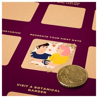 Meilleure affiche personnalisée pour enfants, cadeau 2022, A2 A3 A4, carte à gratter, carte de voyage à gratter, impression