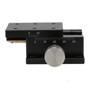LWX4060 40mm Width X Axis Linear Translation Stage Adjustment Manual Dovetail Goniometer Stage