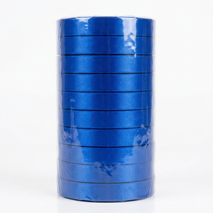 Cinta de Satén Azul Rey de 12 mm de Una Cara, Fabricante de Fábrica, Paquete de 10 Rollos x 8 Metros para Decoración de Graduaciones y Ceremonias de Premiación al por Mayor - Product Image 1