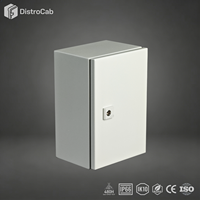 Boîtier électrique en acier inoxydable testé en spray salin IP66 480H pour environnements difficiles HMB-AE