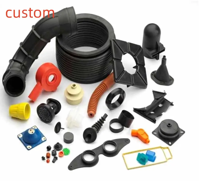 factory custom OEM/ ODM nonstandard rubber molded silicone parts and various other rubber part products PU Polyurethane part
