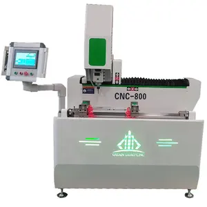 CNC Aluminum extrusion profile drilling and milling machine for windows and PVC