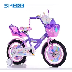 Hermosa <span class=keywords><strong>Bicicleta</strong></span> Infantil de Princesa para Niñas de 12 14 16 18 <span class=keywords><strong>20</strong></span> Pulgadas con Ruedas de Entrenamiento y Campana Adorable - Product Image 3
