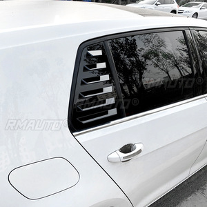 For VW Golf MK7 7.5 2013-2019 Body Kit Rear <b>Window</b> Shutter Cover Trim <b>Window</b> Louver Side <b>Vent</b> Trim Car Accessories - Product Image 4