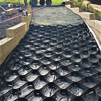 Géocellule en nid d'abeille pour stabilisation de sol, pavage routier, renforcement de gazon et de stationnement, stabilisateur de gravier routier