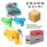 Pistola de Agua Zhorya Mini Super Water Soaker para Niños, Juguete de Playa y Arena para el Verano