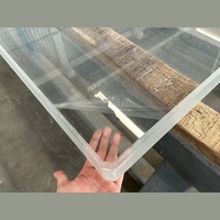 Panneau acrylique transparent épais sur mesure pour piscines, aquariums, fenêtres de visualisation et pièces de forme personnalisée