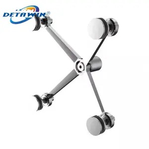 Easy Install Glass Spider Accessories 304 316 Stainless Steel Glass Holder Connector Suspension Spider