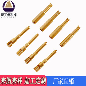 Conectores Crown Spring de 2.3mm, Cobre Puro, Chapado en Oro, Alta Conductividad, Terminal de Desconexión Rápida para Vehículos Eléctricos - Product Image 5