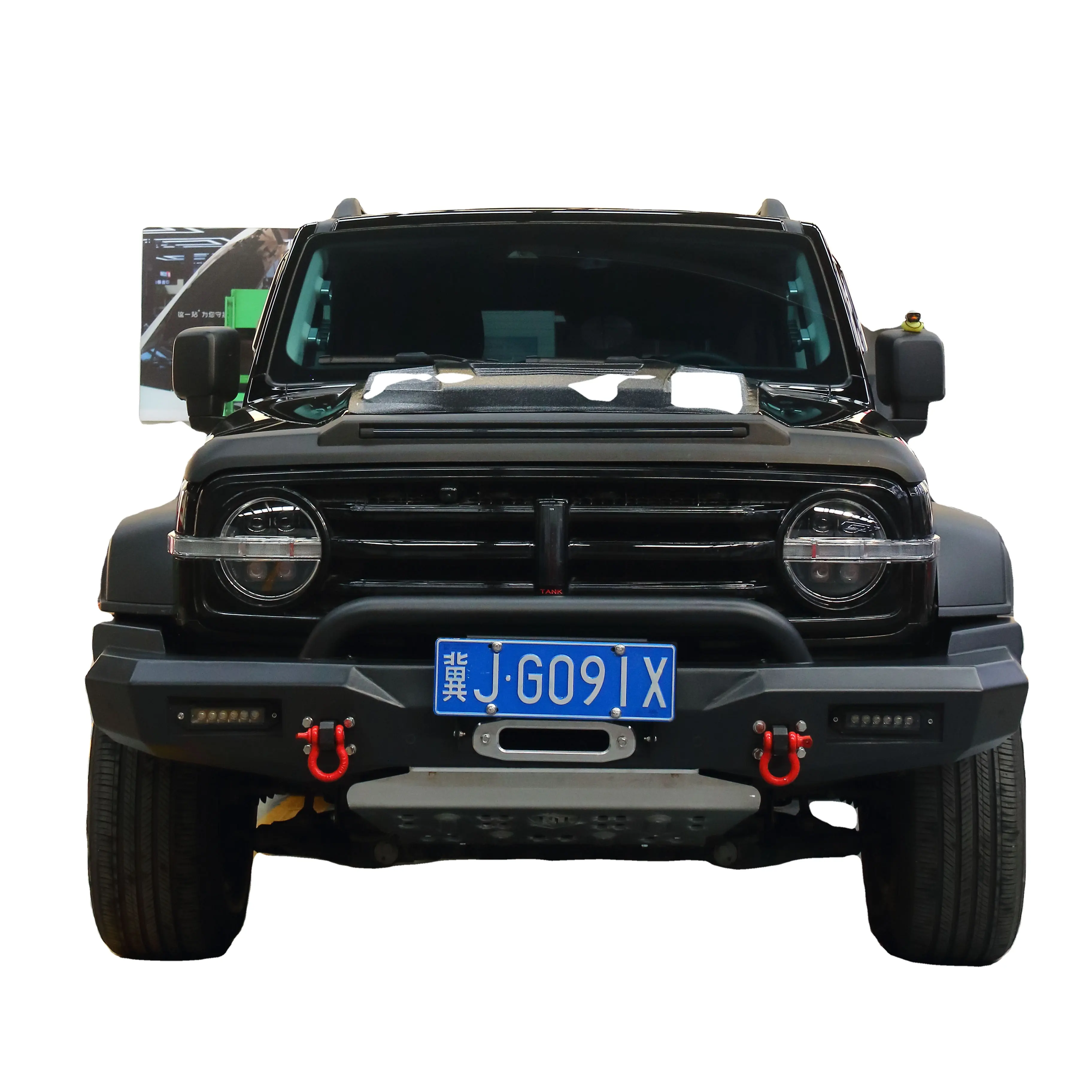 Front bumper for Tank300 accessories for Jeep Wrangler JL