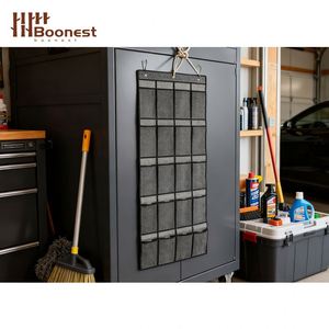 Organisateur de rangement suspendu à la porte multi-poches, organisateur de porte de placard pour chaussettes, sous-vêtements, ceintures - Product Image 5