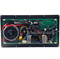 Module d'amplificateur audio numérique personnalisé 5.0 200W avec double microphone, guitare, USB, enregistrement TF pour enceinte de fête