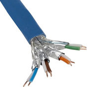 CAT7A 22AWG 23AWG 1000mhz 1200mhz LSZH kabel LAN berpelindung 1m UFTP FFTP FUTP CPR Bca Dca kabel jaringan Eca CAT6A CAT7 CAT7A