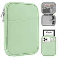 Pochette de transport 2 en 1 pour téléphone et tablette, sac de rangement universel pour iPhone et iPad Mini