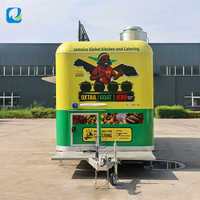 Remorque de traiteur de luxe Chammp avec cuisine complète pour la vente ambulante, entreprise de vente, logistique professionnelle haute performance