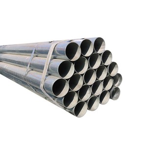 Yüksek kalite toptan fiyat sıcak daldırma <span class=keywords><strong>Gi</strong></span> yuvarlak çelik boru Astm A105 Sch 40 Erw <span class=keywords><strong>Gi</strong></span> demir boru inşaat için - Product Image 1