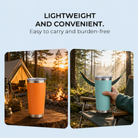 Mug isotherme personnalisé 20oz 30oz en acier inoxydable à double paroi, gobelet de voyage avec revêtement en poudre, design classique, bouteille sous vide