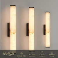 Lampe murale moderne de luxe en marbre haut de gamme, lampe de salon, lampe de chevet pour chambre à coucher, éclairage décoratif pour la maison, lampe design