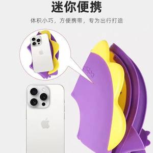 Siège de toilette portable pliable pour enfants, design dinosaure, avec sac de rangement, matériau ABS, utilisation en voyage - Product Image 2