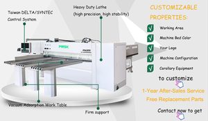 Tự động Sierra de Bảng điều khiển CNC chùm <span class=keywords><strong>Saw</strong></span> Bảng điều khiển đồ nội thất ngang seccionadora de melamina seccionadora de madera - Product Image 2