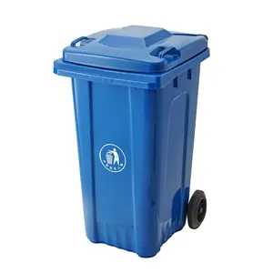 Günstiger Preis Abfall behälter 160L Sanitär Mülleimer Recycling Outdoor Blue Kunststoff Mülleimer Kaufen Mülleimer