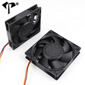 พัดลมระบายความร้อนตามแนวแกนไฟฟ้ากระแสตรง140x140x38มม. PWM FG อลูมิเนียมกันน้ำ + วัสดุ PBT แบริ่งบอลกระแสลมสูง3500รอบต่อนาที - Product Image 2