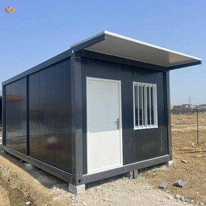 Casa Container di Lusso Prefabbricata in <span class=keywords><strong>Acciaio</strong></span> da 20 Piedi, Tetto Portatile e Mobile per Ufficio/Alloggio con Camera da Letto e Soggiorno - Product Image 4